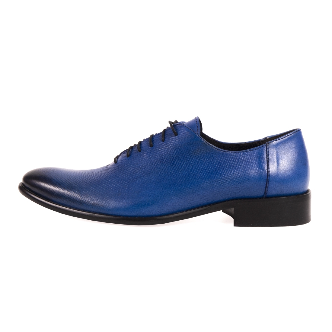 Modello Oceanico - Blue Lace-Up Oxfords Dress Shoes Modello - Cowhide ...