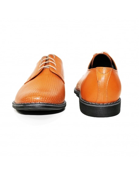 Modello Pomarone - Schnürer - Handmade Colorful Italian Leather Shoes
