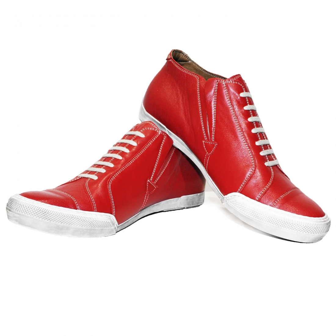 Modello Rednoise - Buty Casual - Handmade Colorful Italian Leather Shoes