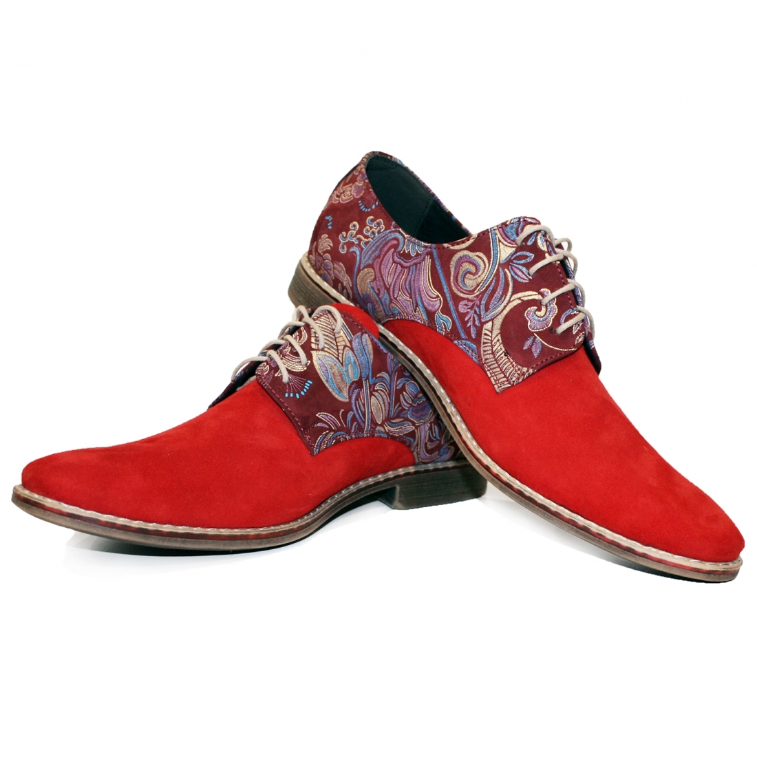 Modello Skreelo - Classic Shoes - Handmade Colorful Italian Leather Shoes