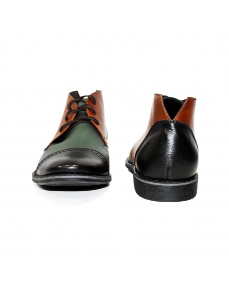 Modello Tripodollo - チャッカブーツ - Handmade Colorful Italian Leather Shoes