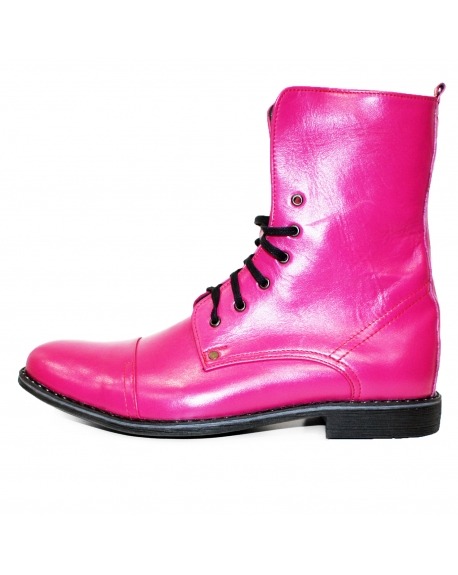 Modello Dodallo - High Boots - Handmade Colorful Italian Leather Shoes