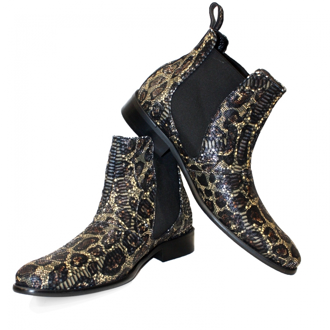 Modello Pumtello - Chelsea Botas - Handmade Colorful Italian Leather Shoes