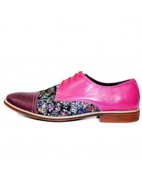 Modello Vollnero - Классическая обувь - Handmade Colorful Italian Leather Shoes