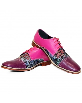 Modello Vollnero - Classic Shoes - Handmade Colorful Italian Leather Shoes