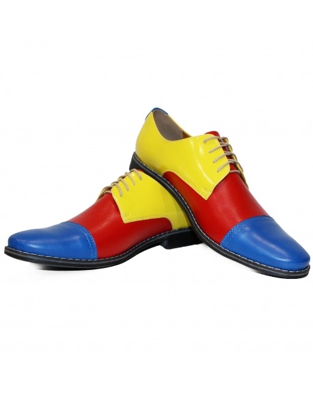 Modello Funnero - Zapatos Clásicos - Handmade Colorful Italian Leather Shoes