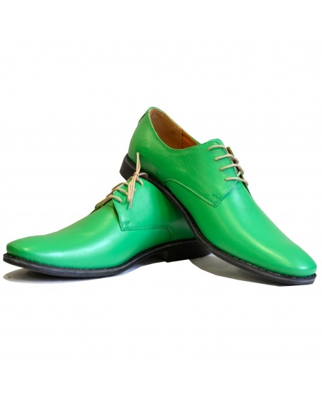 Modello Greanero - Zapatos Clásicos - Handmade Colorful Italian Leather Shoes
