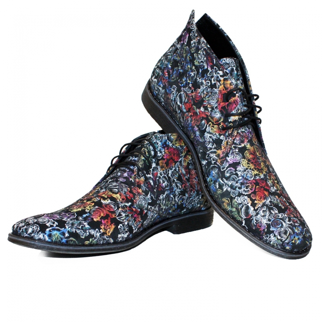 Modello Puciorro - Desert Boots - Handmade Colorful Italian Leather Shoes