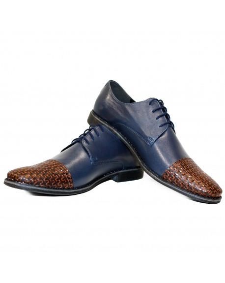 Modello Wottero - Scarpe Classiche - Handmade Colorful Italian Leather Shoes
