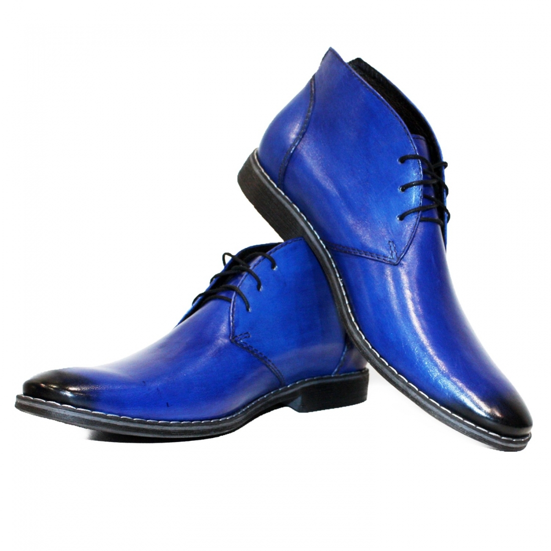 Modello Rexasso - Chukka Botas - Handmade Colorful Italian Leather Shoes