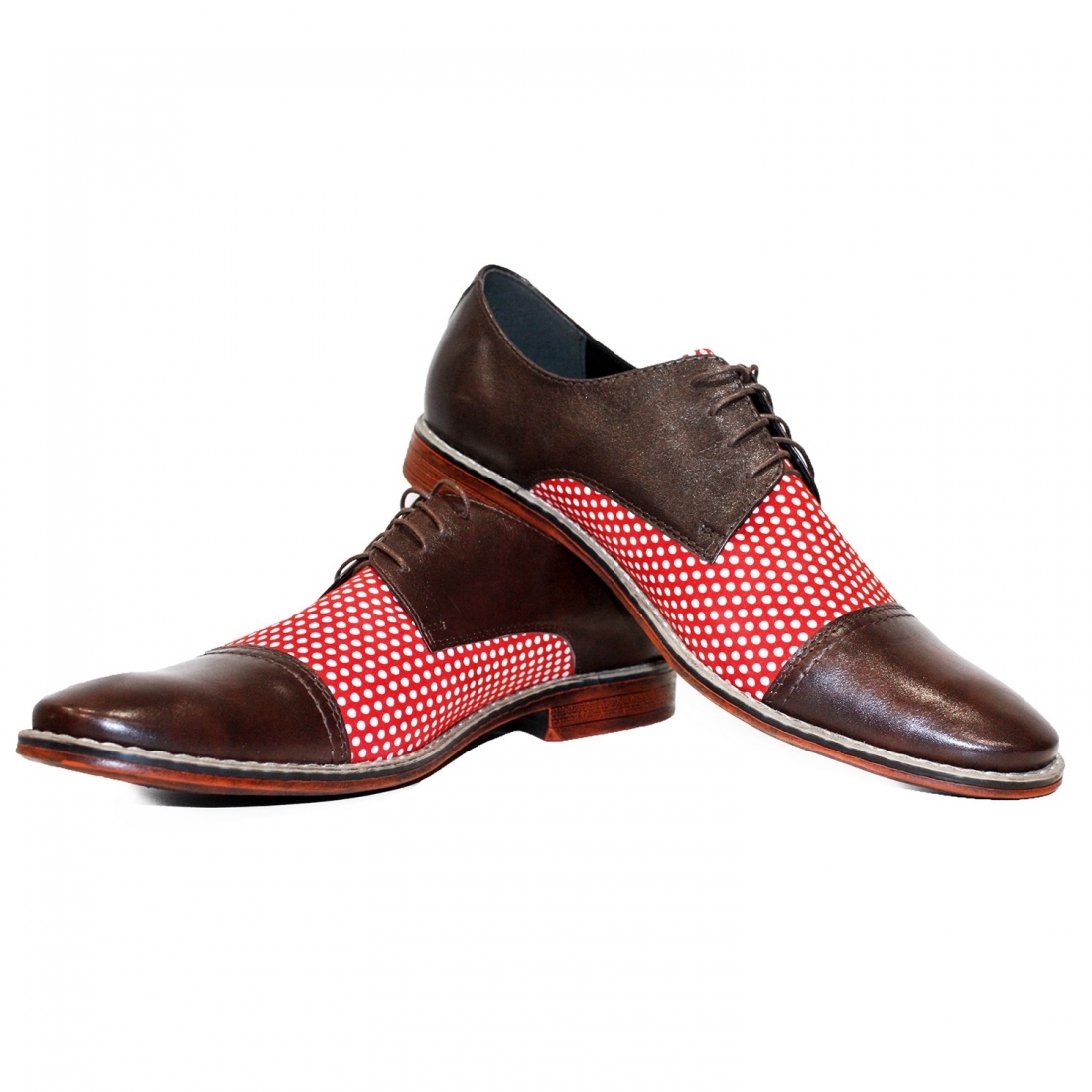 Modello Polltetto - Business Schuhe - Handmade Colorful Italian Leather Shoes
