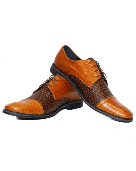Modello Gutersso - Zapatos Clásicos - Handmade Colorful Italian Leather Shoes