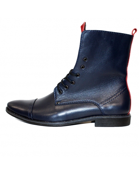 Modello Ronarello - High Boots - Handmade Colorful Italian Leather Shoes