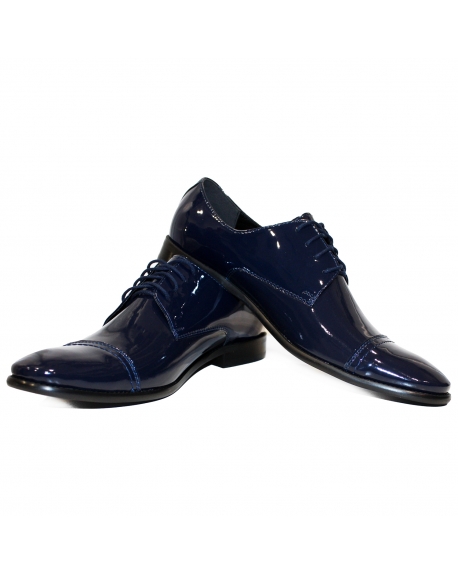 Modello Terro - Scarpe Classiche - Handmade Colorful Italian Leather Shoes