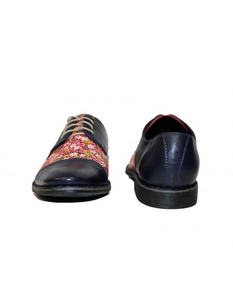 Modello Vacanzzo - Zapatos Clásicos - Handmade Colorful Italian Leather Shoes