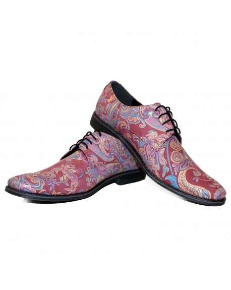 Modello Tapetto - Scarpe Classiche - Handmade Colorful Italian Leather Shoes