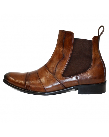 Modello Strattio - Bottines Chelsea - Handmade Colorful Italian Leather Shoes