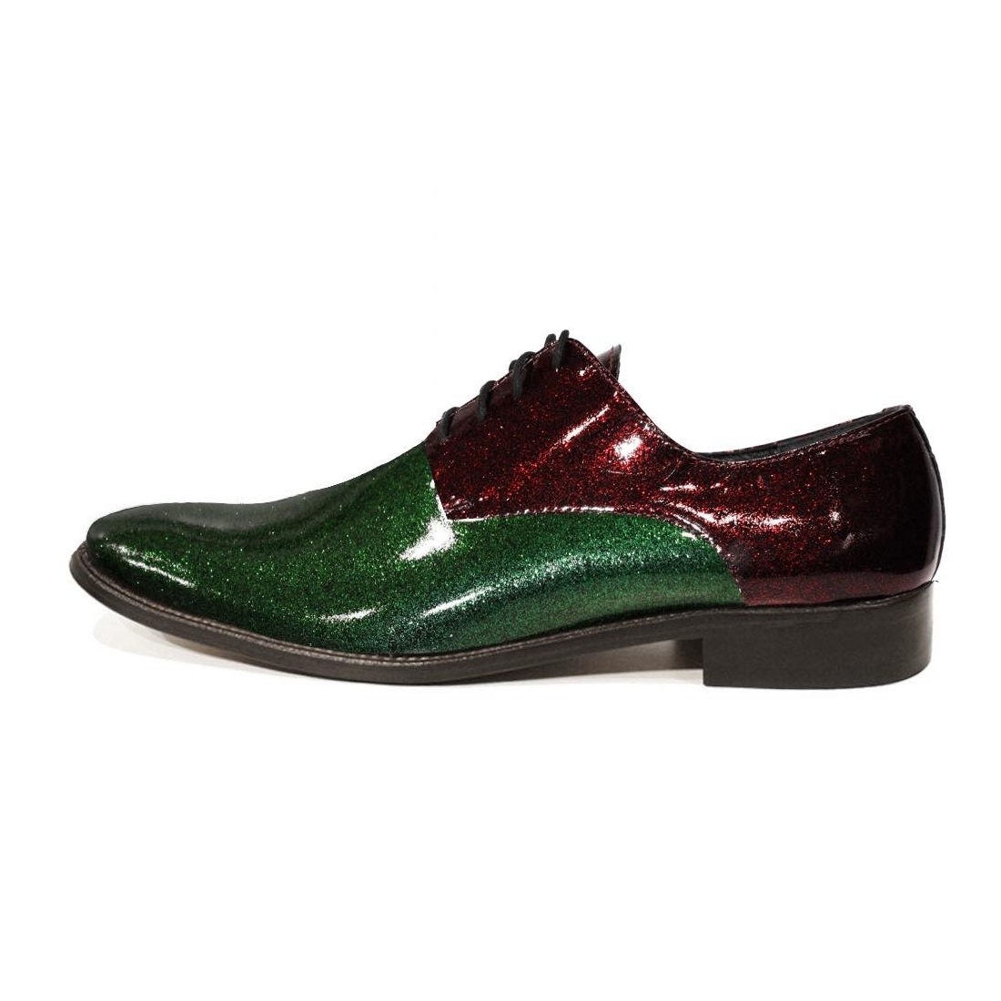 Modello Luccichio - Scarpe Classiche - Handmade Colorful Italian Leather Shoes