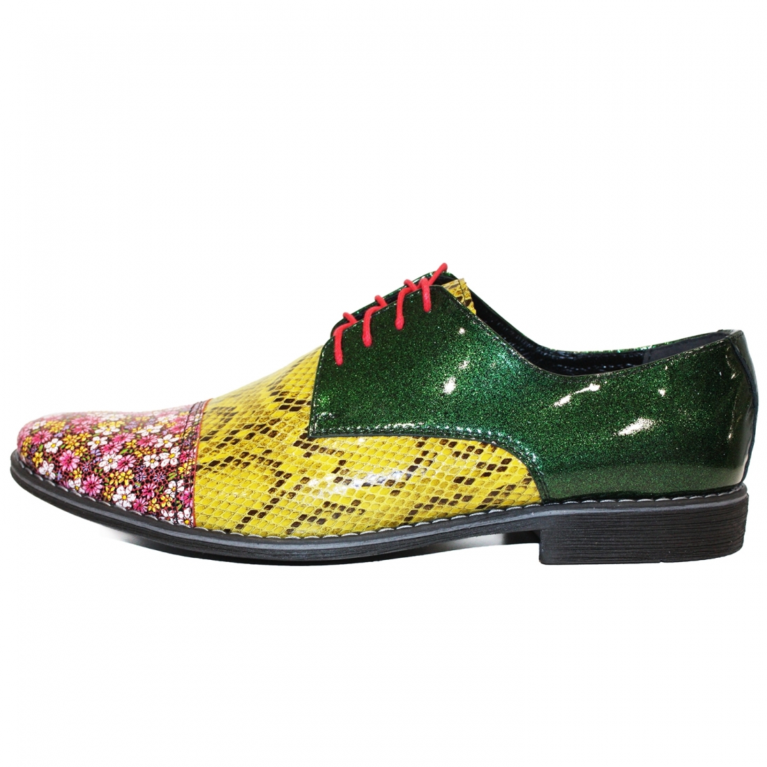 Modello Mixare - Schnürer - Handmade Colorful Italian Leather Shoes