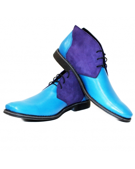 Modello Freddero - Desert Boots - Handmade Colorful Italian Leather Shoes