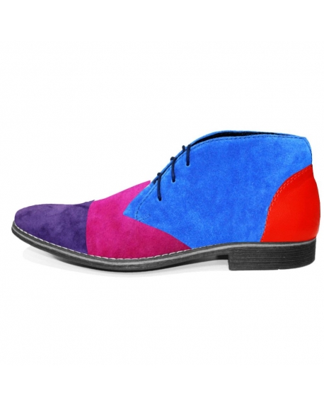 Modello Nocerro - Buty Chukka - Handmade Colorful Italian Leather Shoes