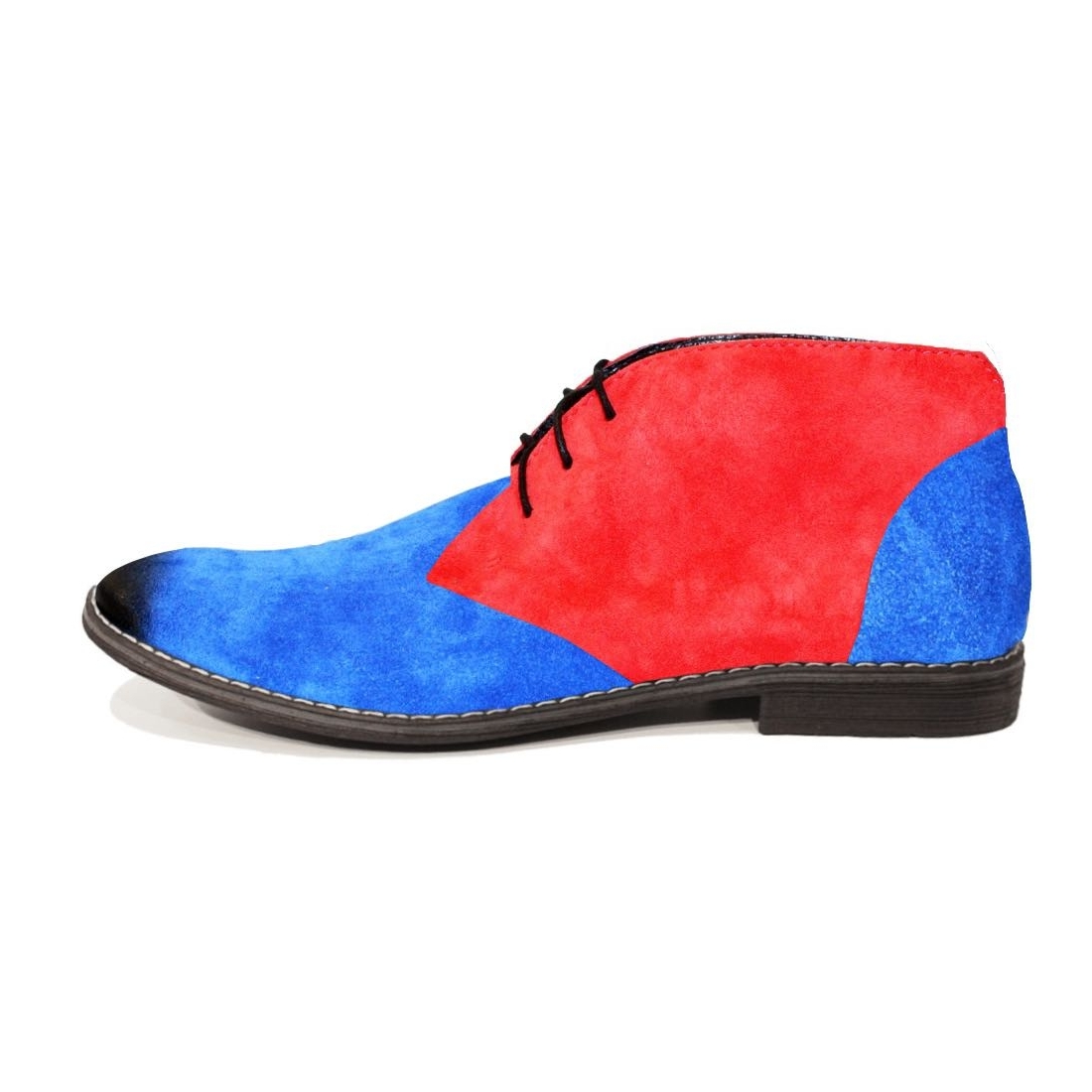 Modello Sterrer - Chukka Boots - Handmade Colorful Italian Leather Shoes
