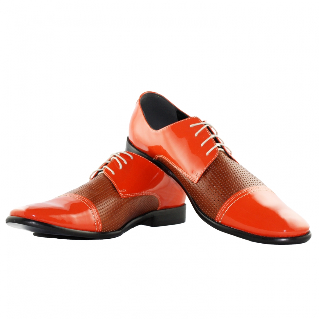 Modello Soterone - Scarpe Classiche - Handmade Colorful Italian Leather Shoes
