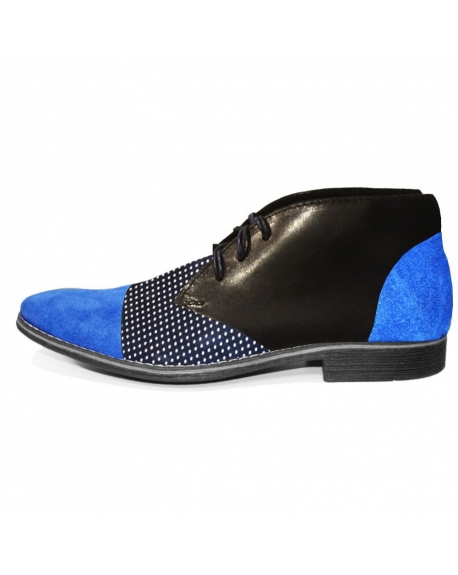 Modello Dotello -  Chukka Stiefel - Handmade Colorful Italian Leather Shoes