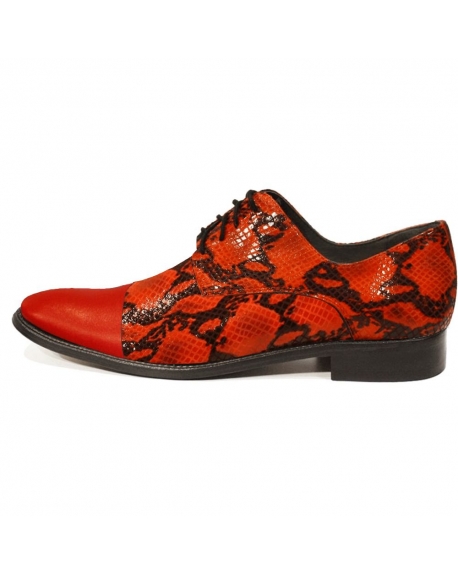 Modello Papello - Chaussure Classique - Handmade Colorful Italian Leather Shoes