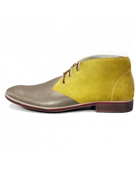 Modello Terrano - Chukka Botas - Handmade Colorful Italian Leather Shoes