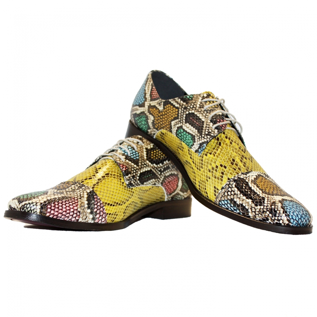 Modello Erroso - Buty Klasyczne - Handmade Colorful Italian Leather Shoes